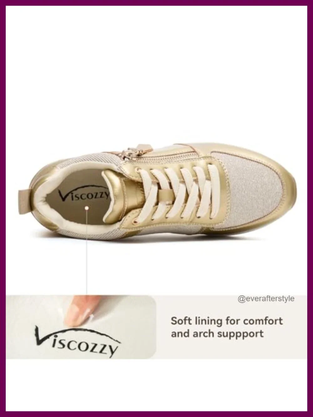 Wedge Sneakers for Women Platform Tennis Shoes Breathable Knit Lace-Up